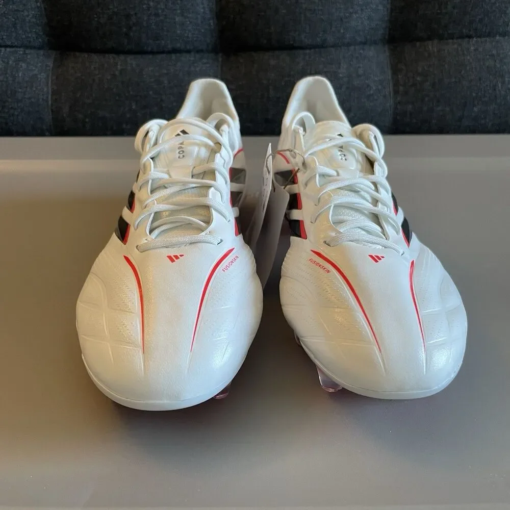 ADIDAS COPA PURE IV ELITE White Lucid Red Mens Sz 7.5 / Womens Sz 8.5